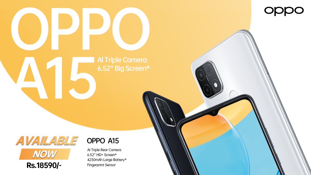 OPPO launches A15